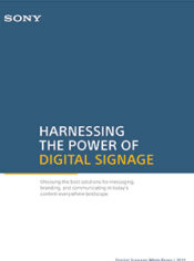 Harnessing the Power of Digital Signage