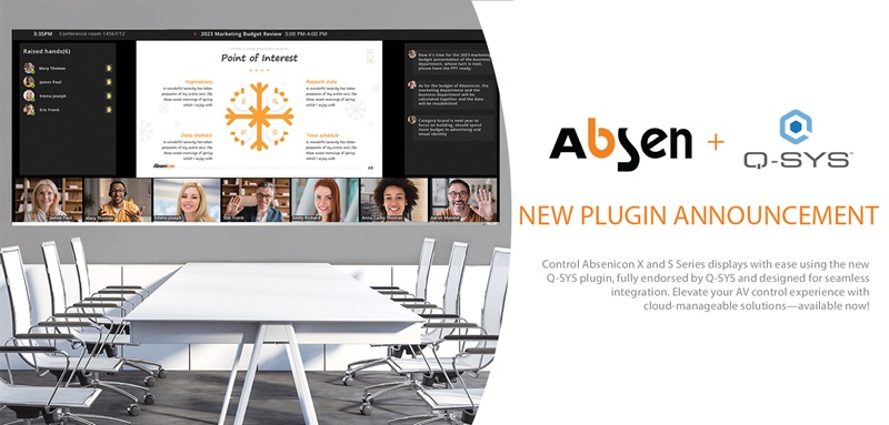 Absen Q-SYS plugin