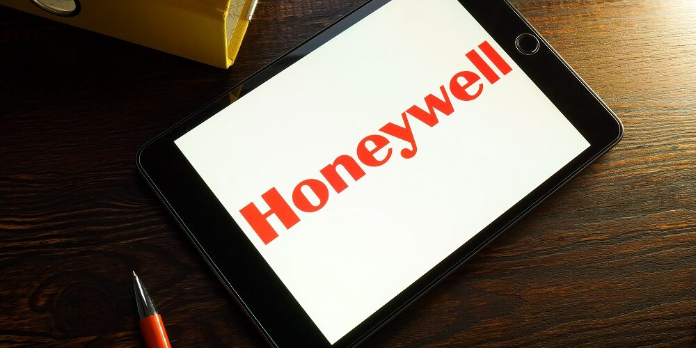 Honeywell logo on tablet, ISA/IEC certification