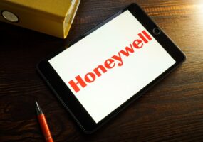 Honeywell logo on tablet, ISA/IEC certification