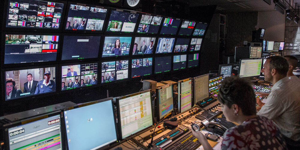 behind the scenes at Independent Television News (ITN) with AWS