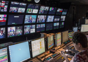 behind the scenes at Independent Television News (ITN) with AWS