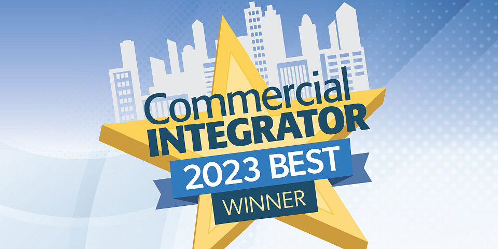 Commercial Integrator BEST AWARD 2023 Logo