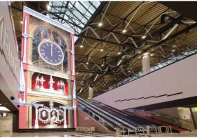 Sheremetyevo airport digital signage