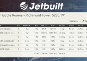 Jetbuild Technical Data Fields