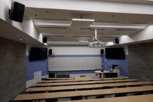 Classroom at the The University of Québec in Montréal