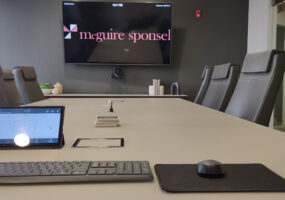 McGuire Sponsel meeting room with ClearOne solutions