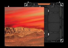 Planar Venue Pro VX series showcasing a desert at sunset.