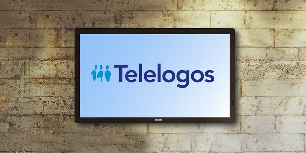 Telelogos logo on Philips Tableaux series by PPDS.