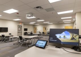 UNLV hybrid classroom