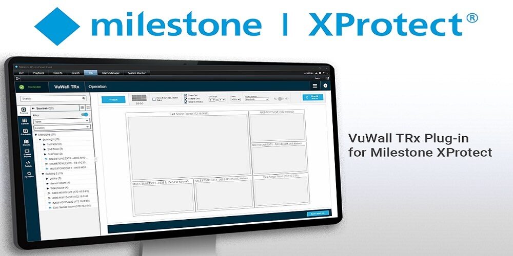 VuWall Milestone XProtect poster