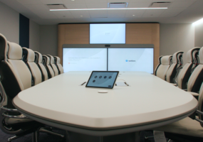 Cisco New York office, hybrid workplace, hybrid meeting