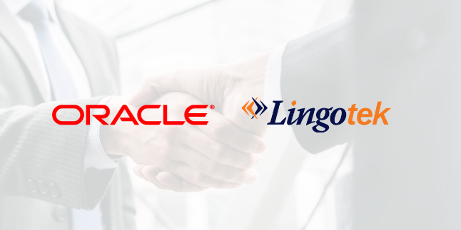 Oracle Content & Experience Partners with Lingotek