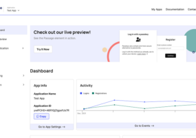 Passage by 1password App dashboard