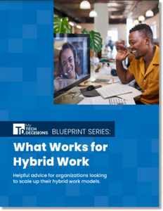 Blueprint Series Cover: What works for hybrid work